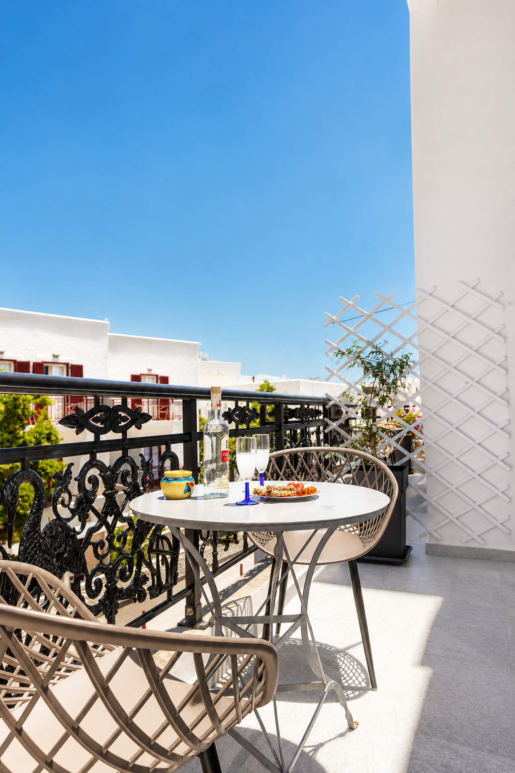 Private terrace at Dolce Vita 1